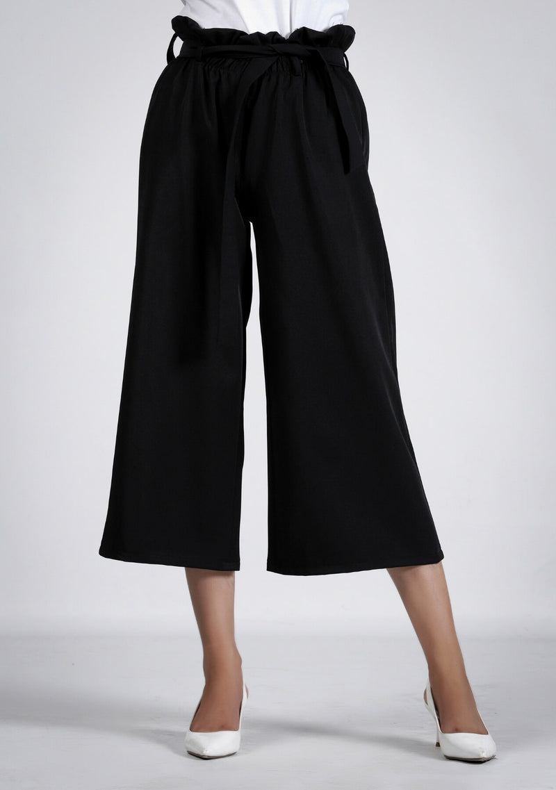 Western Clothing Pakistan - Wide Leg Paper Bag Pant - Nine Ninety Nine