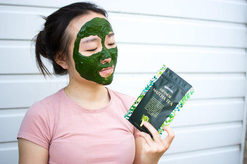 Matcha face mask