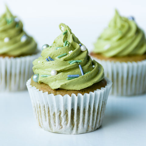 matcha cupcakes