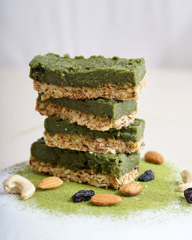 Matcha energy bars