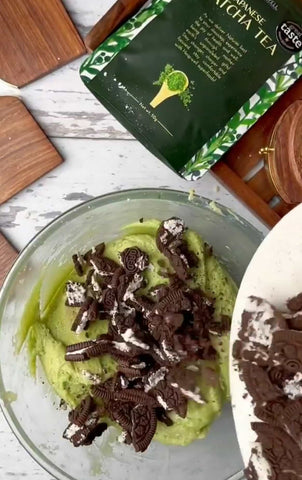 matcha oreo cookies recipe