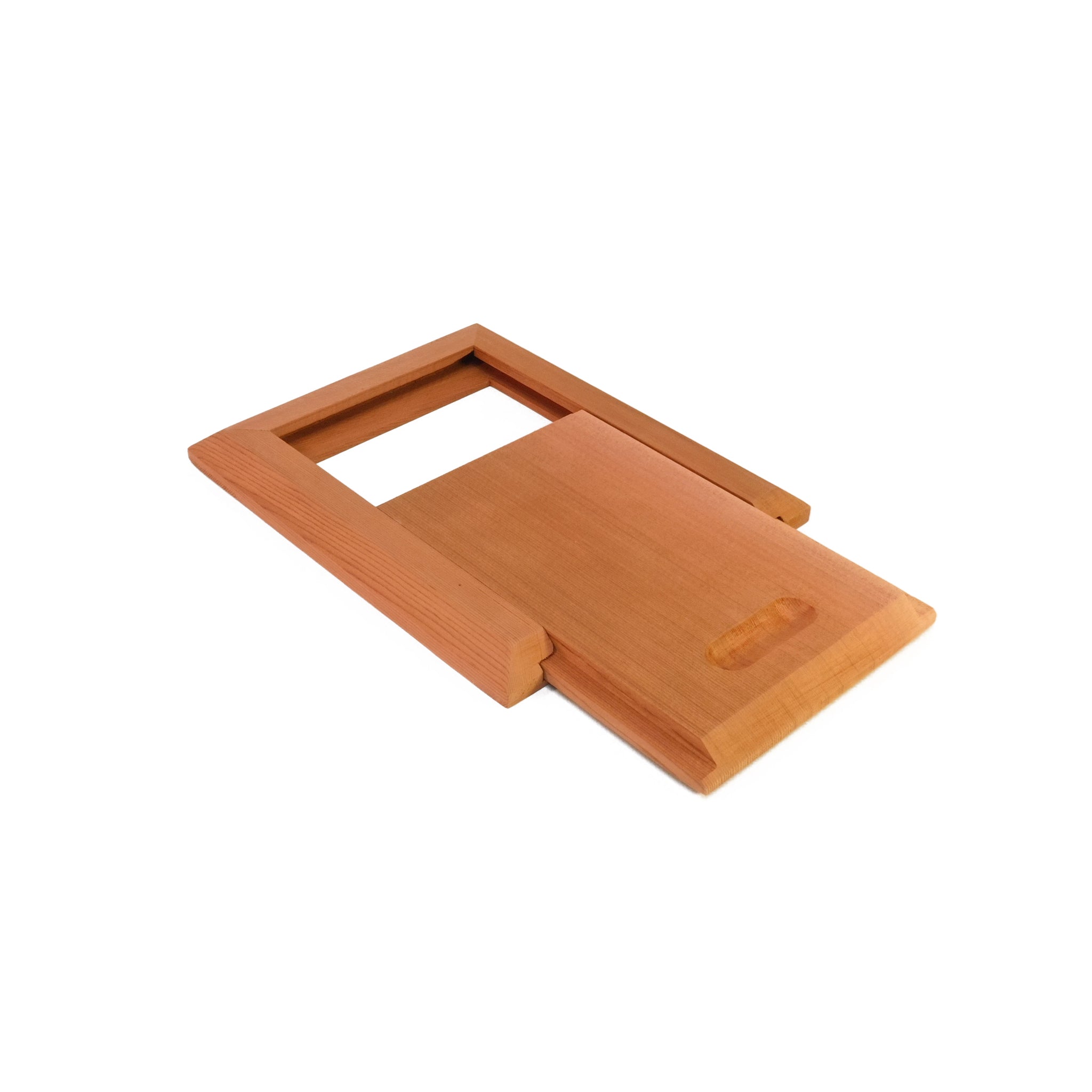 Sliding Cedar Sauna Vent – Sauna Style