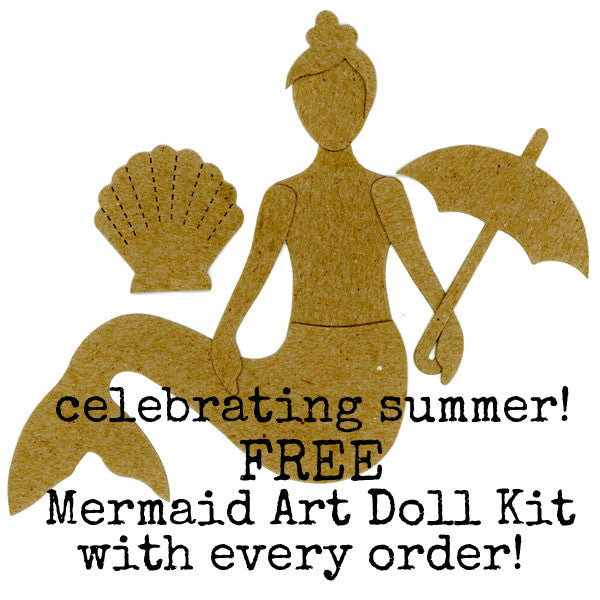 mermaid art doll kit