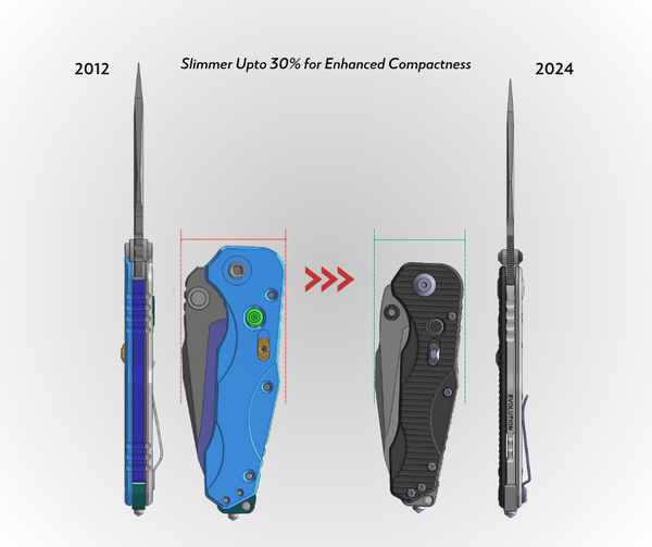 Slimmer Evolution Knife Design