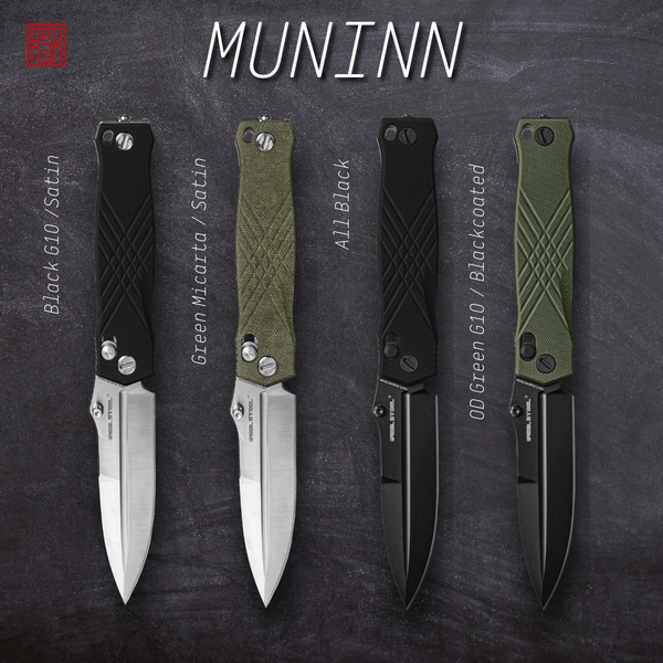 Real Steel Muninn tactical knife