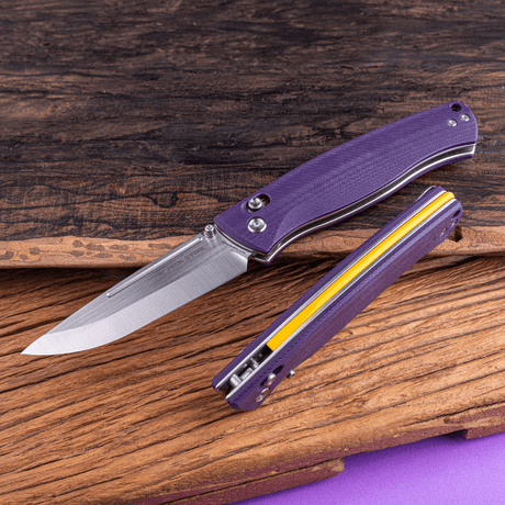 RealSteel Knives Bushcraft Folder – Beefy Folding Tool.