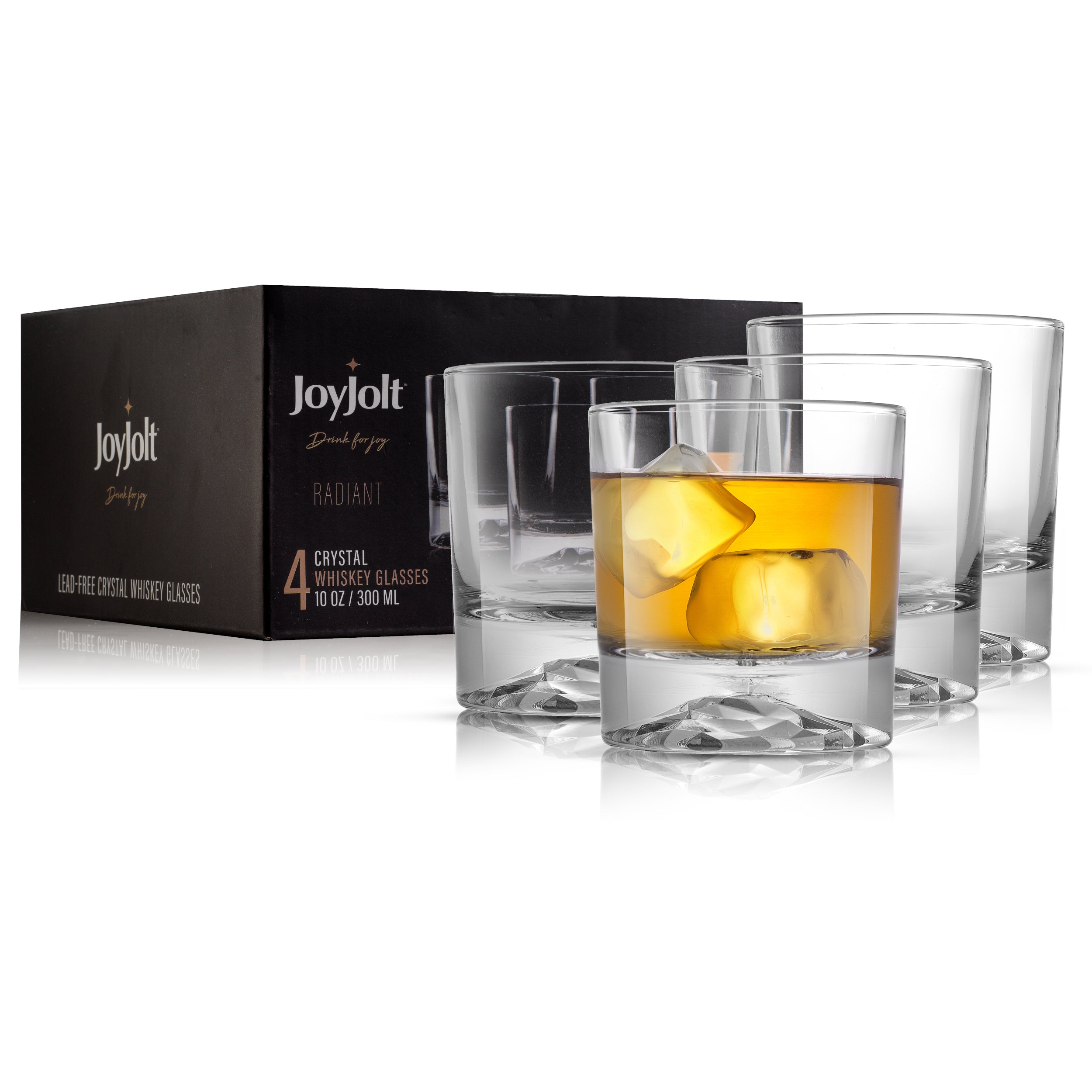 JoyJolt Fluted Whiskey Glasses – ELLE 10oz Short Drinking Glasses. 2 Ribbed  Scotch Glasses. Gin and …See more JoyJolt Fluted Whiskey Glasses – ELLE