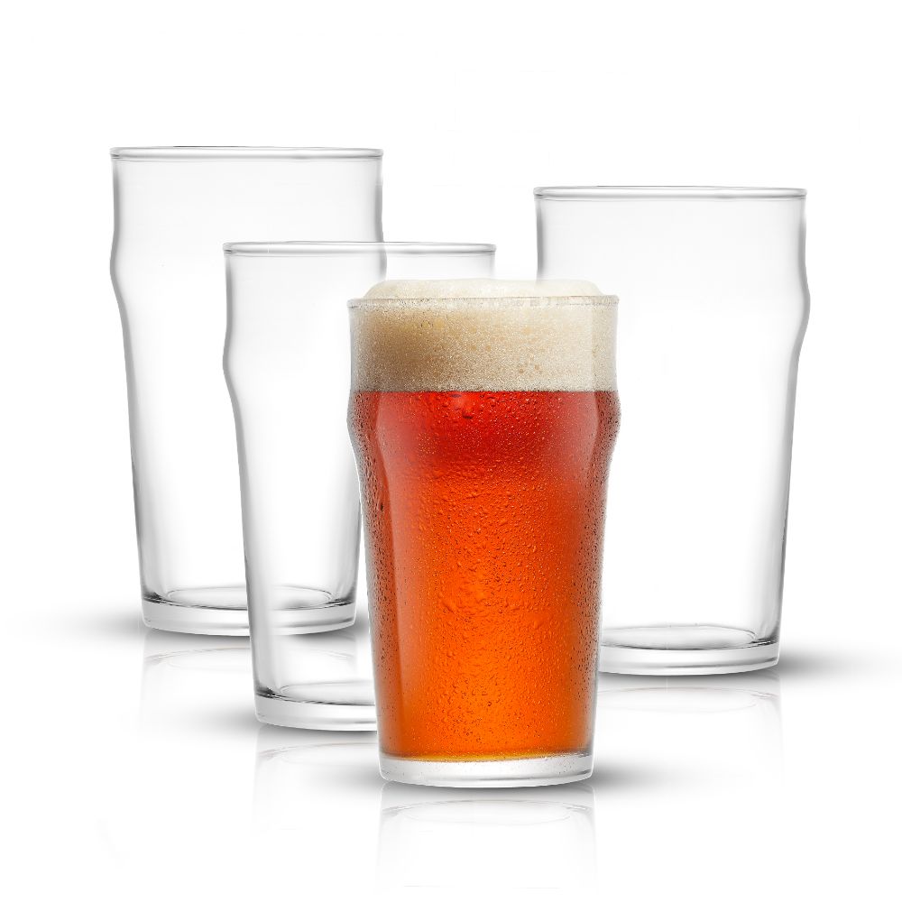 GLing gLINg 6 Pack - 16 oz] glass can Shaped cups Beer & coffee