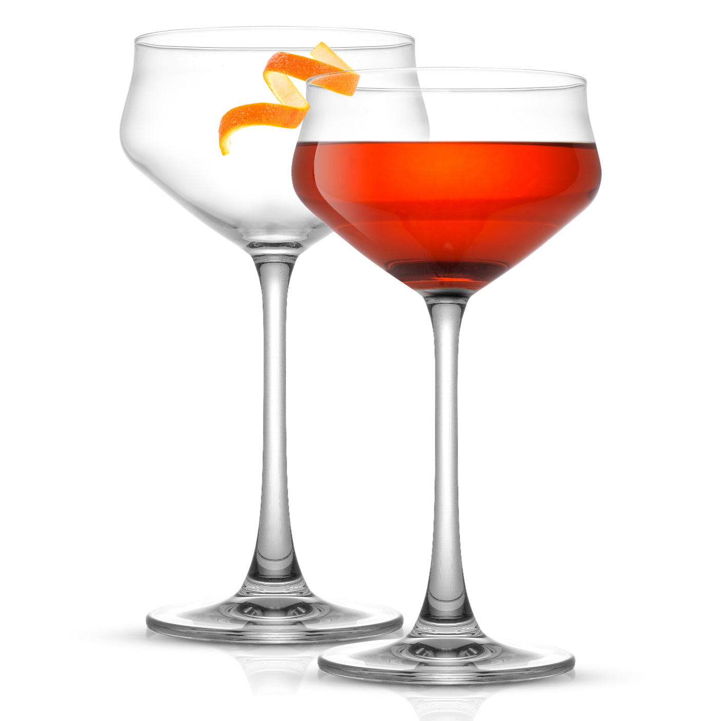 chongjian Verre à cocktail créatif – Verre Hurricane de 330 ml pour boire  des manhattans, des martini et du vin, design moderne et élégant