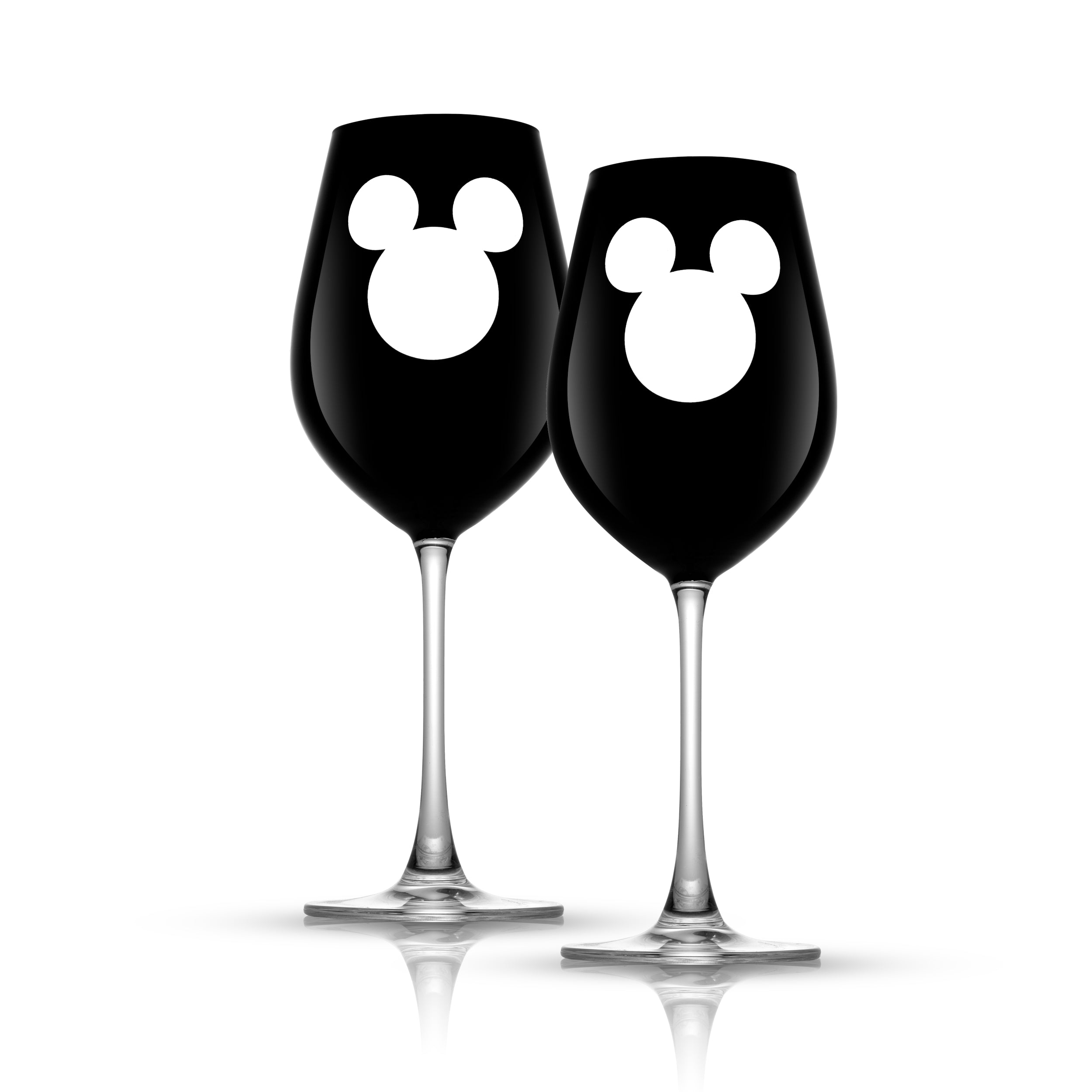 JoyJolt Disney Mickey Mouse Joy O Joy Stemless Wine Glasses. Set of 4 Wine  Glass Drinking Glasses. J…See more JoyJolt Disney Mickey Mouse Joy O Joy