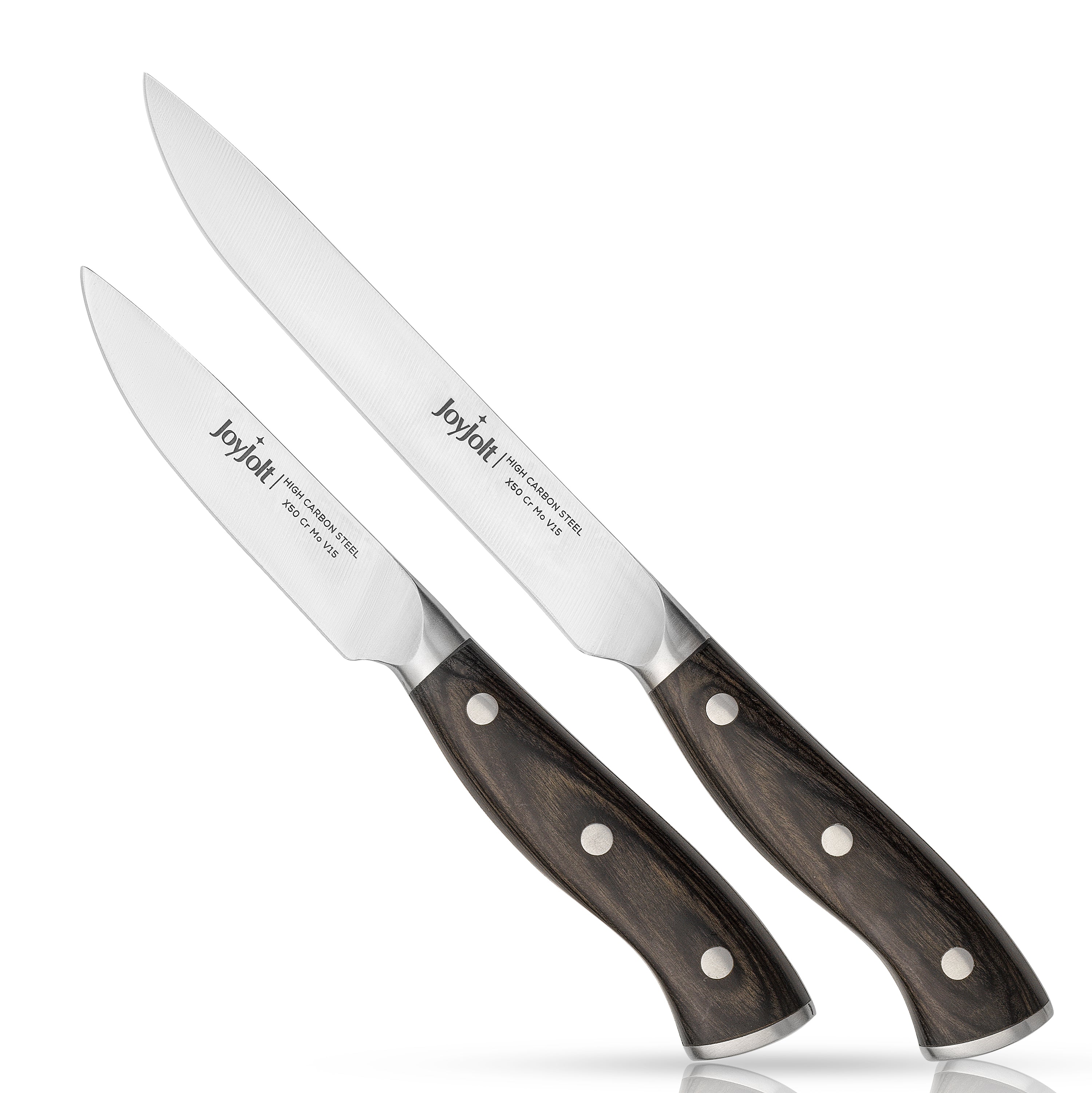 Joyjolt 8” Chef Knife, High Carbon X50 German Steel Kitchen Knife