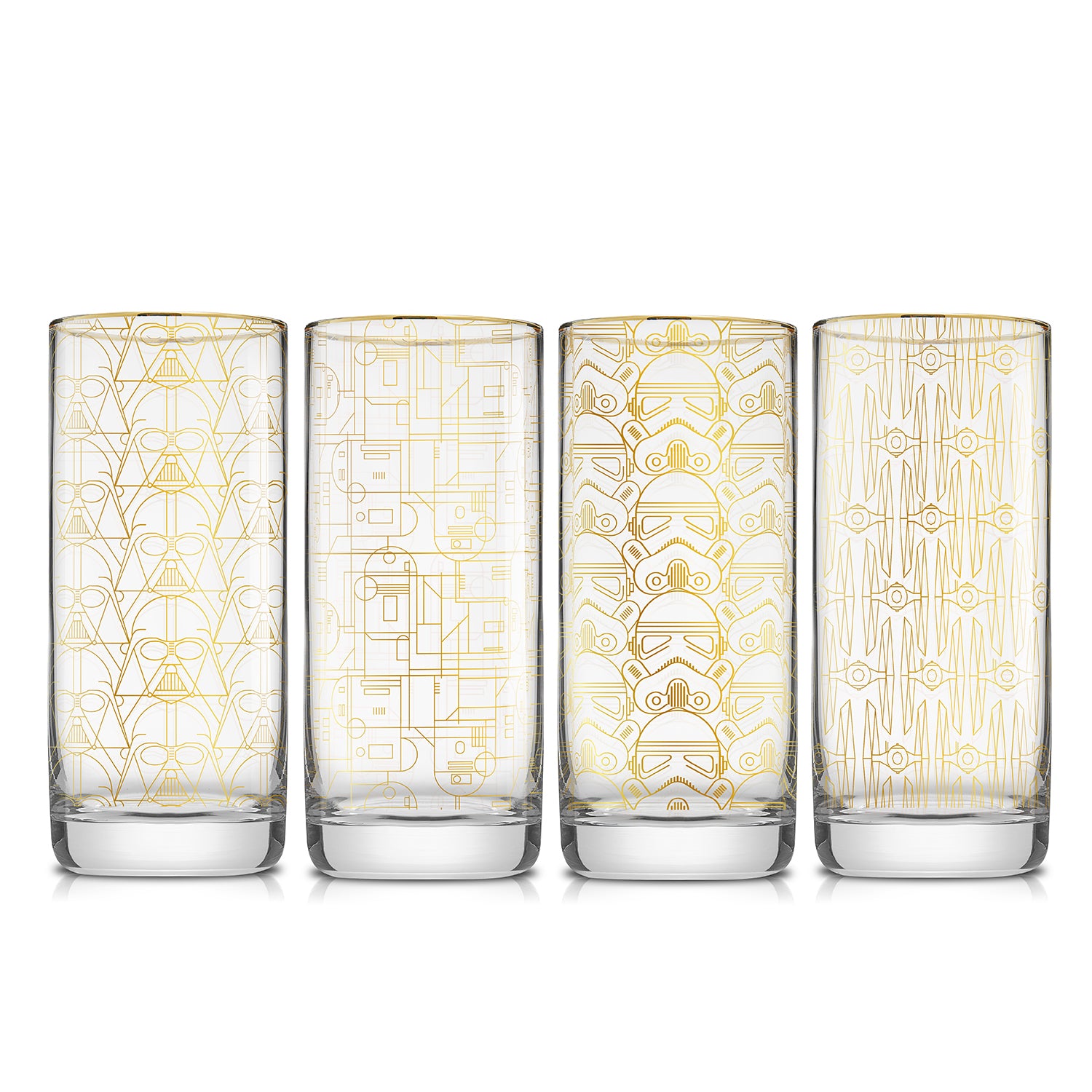Wars™ Limited Edition Deco Collection Tall Glasses – 13.5oz –