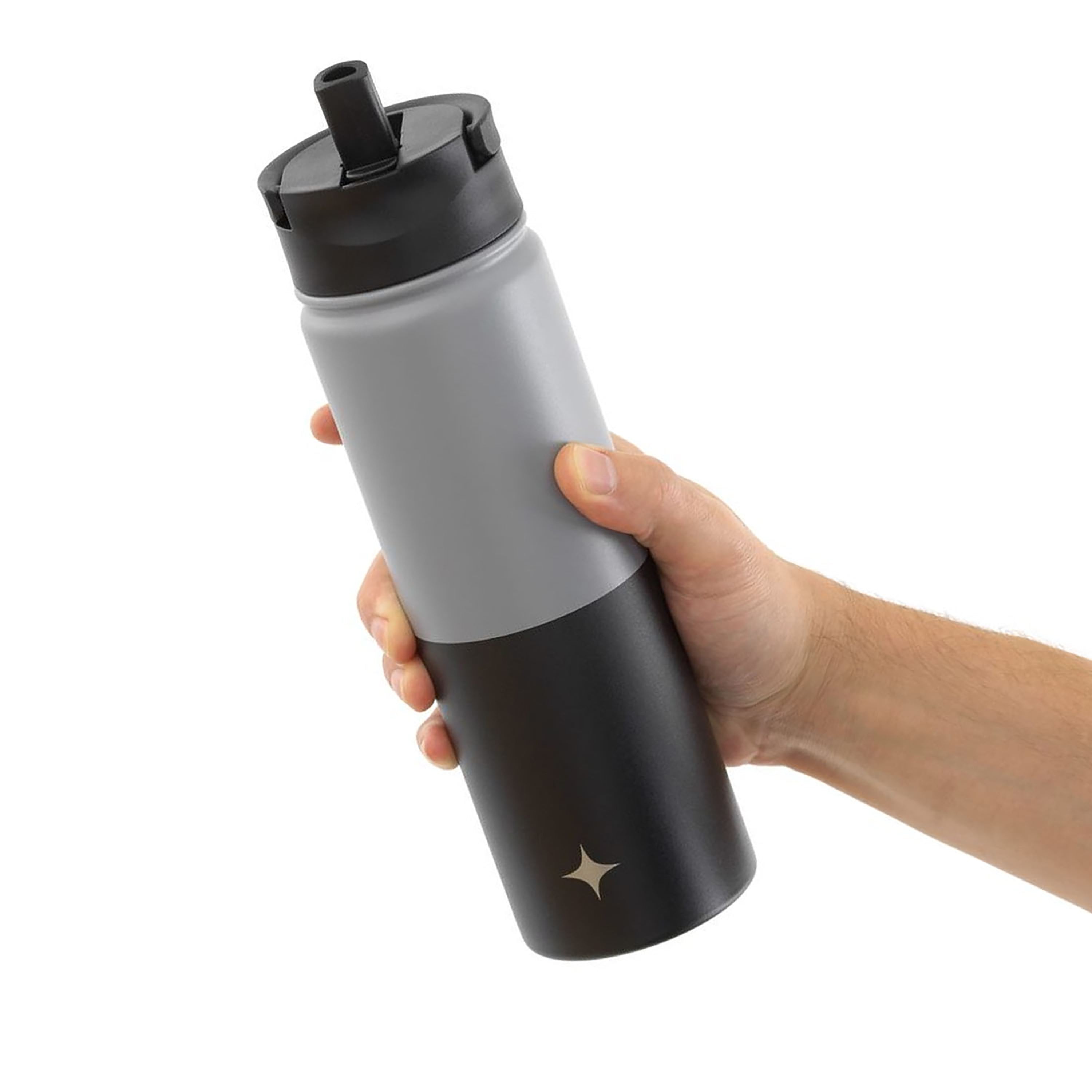 JoyJolt Vacuum Insulated Water Bottle with Flip Lid & Sport Straw Lid-image-54