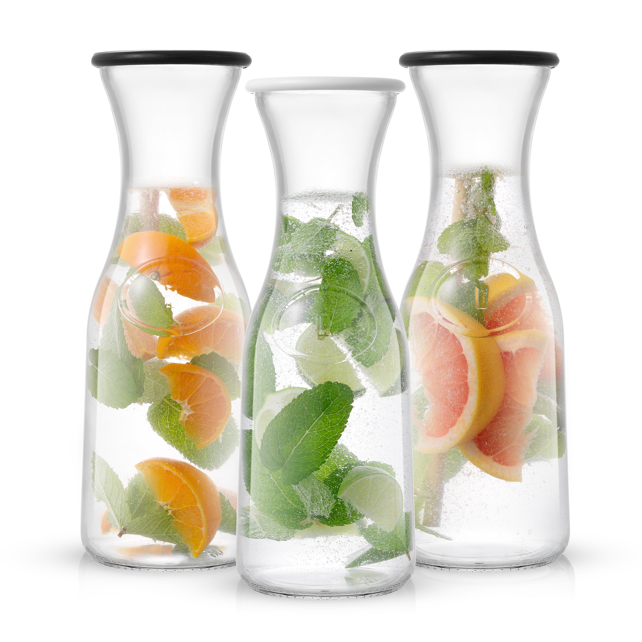 Pitcher With Lid Beverage Serveware And Storage Container - Temu