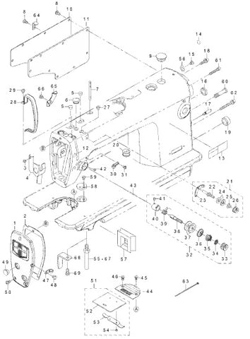 19+ Singer 401A Parts Diagram