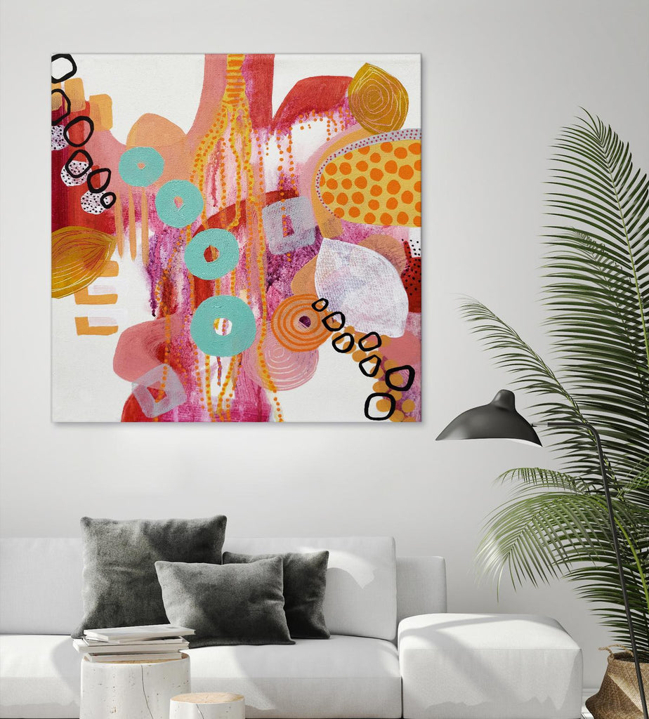 Room Retaken by liz Skelton on GIANT ART - orange abstract canadien