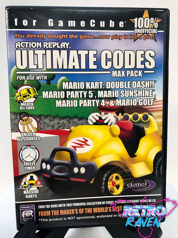 sonic gems collection gamecube action replay codes
