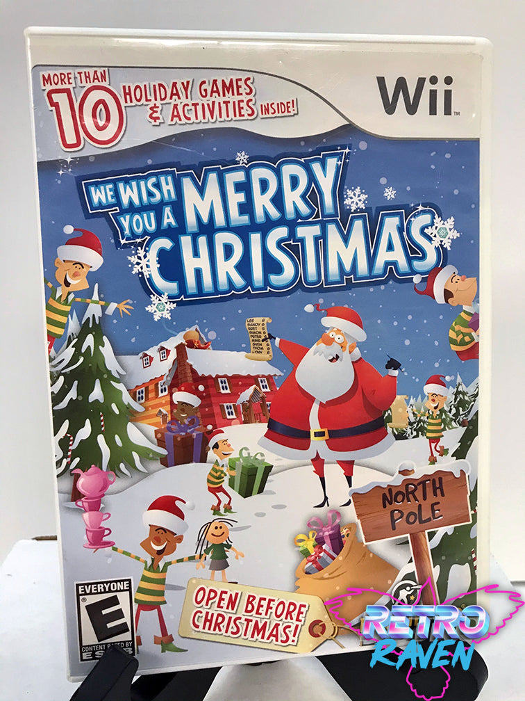 We Wish You a Merry Christmas Nintendo Wii Retro Raven Games