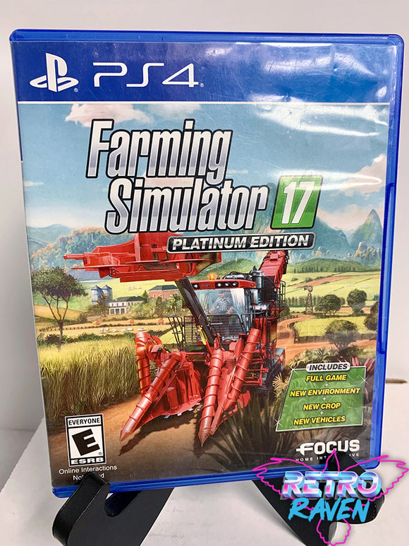 Farming Simulator 17: Platinum Playstation 4 – Retro Raven Games