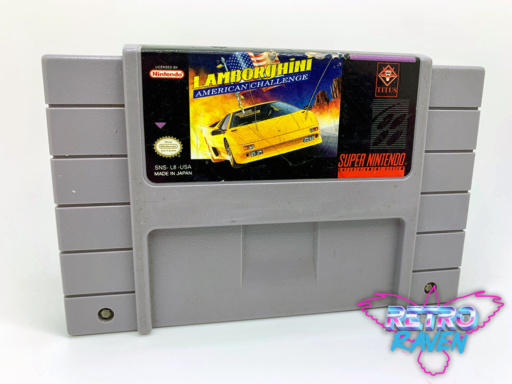 Lamborghini: American Challenge - Super Nintendo – Retro Raven Games