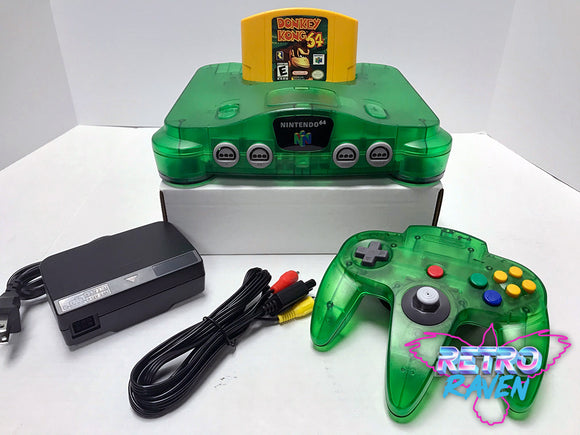 donkey kong nintendo 64 console