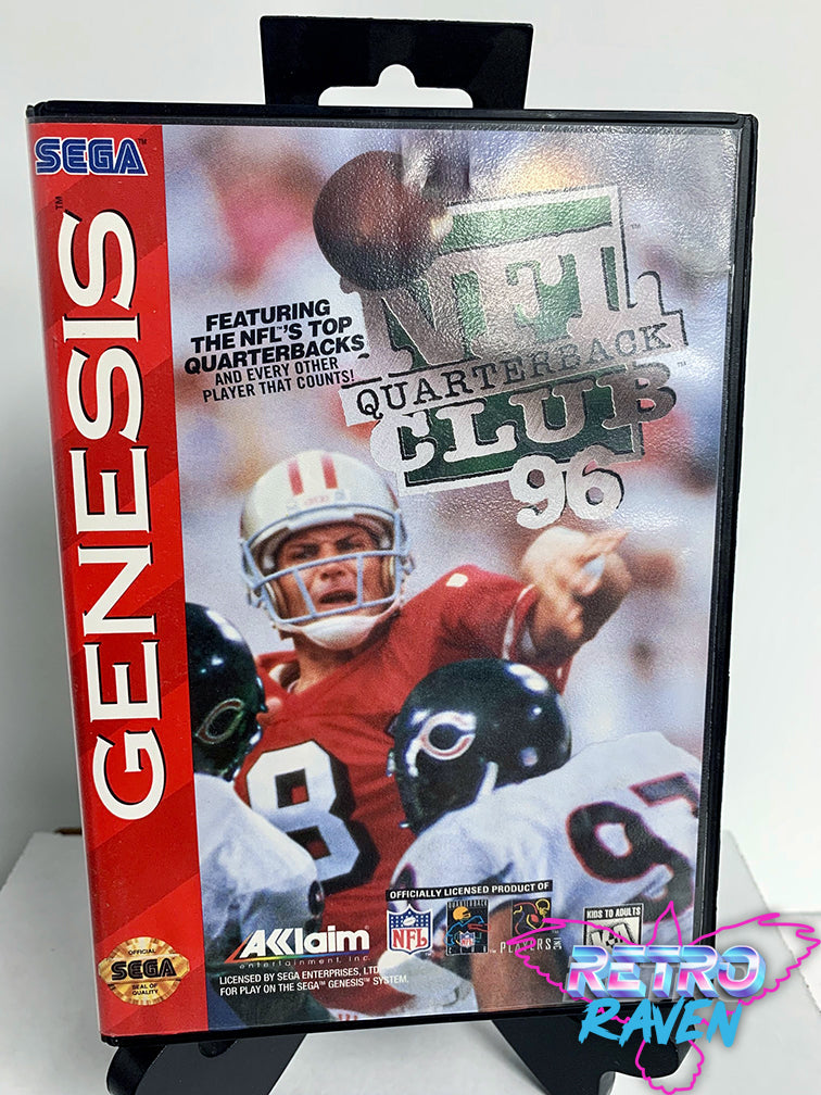 NFL Quarterback Club 96 - Sega Genesis - Complete – Retro Raven Games