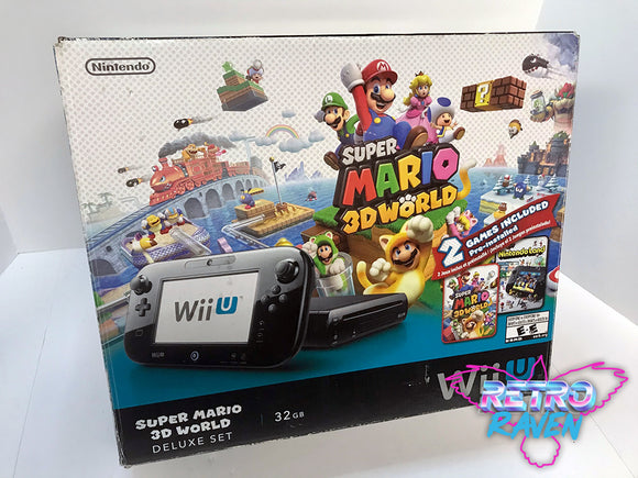 contrabando trampa ramo de flores Super Mario 3D World and Nintendo Land Bundle - Nintendo Wii U - Compl –  Retro Raven Games