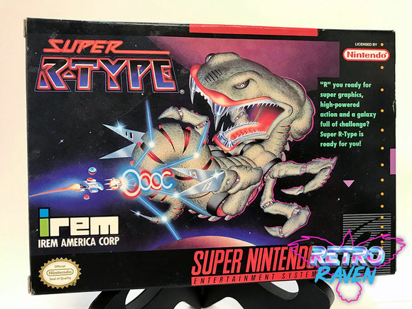 Super R Type Super Nintendo Complete Retro Raven Games