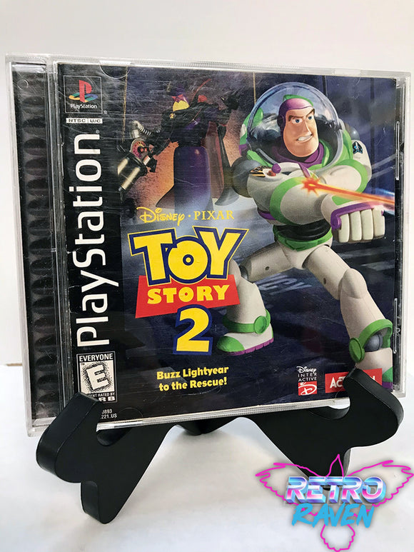 Disney Pixar Toy Story 2 Buzz Lightyear To The Rescue Playstation Retro Raven Games