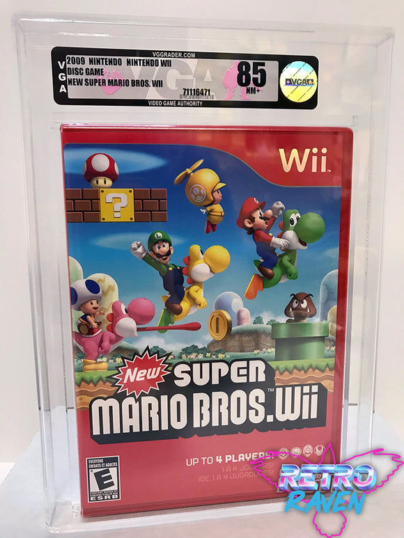 Archeoloog paars Onderscheid New Super Mario Bros. Wii [VGA Graded, 85 MN+] – Retro Raven Games