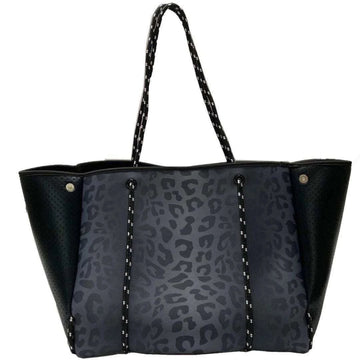 The Lyla Tote - Luxe Black Leopard