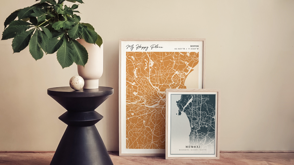 Personalized City Map from nook at you