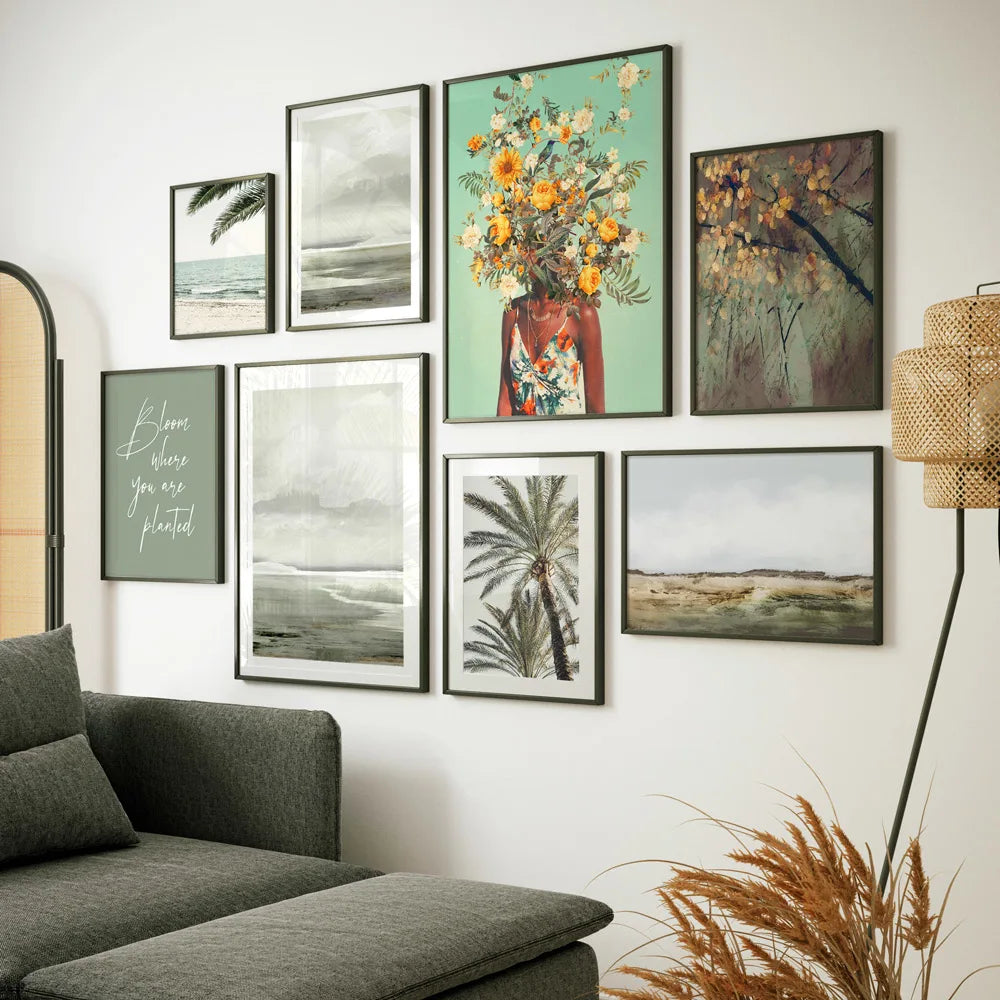 Set of 5 to 8 Gallery Wall Art