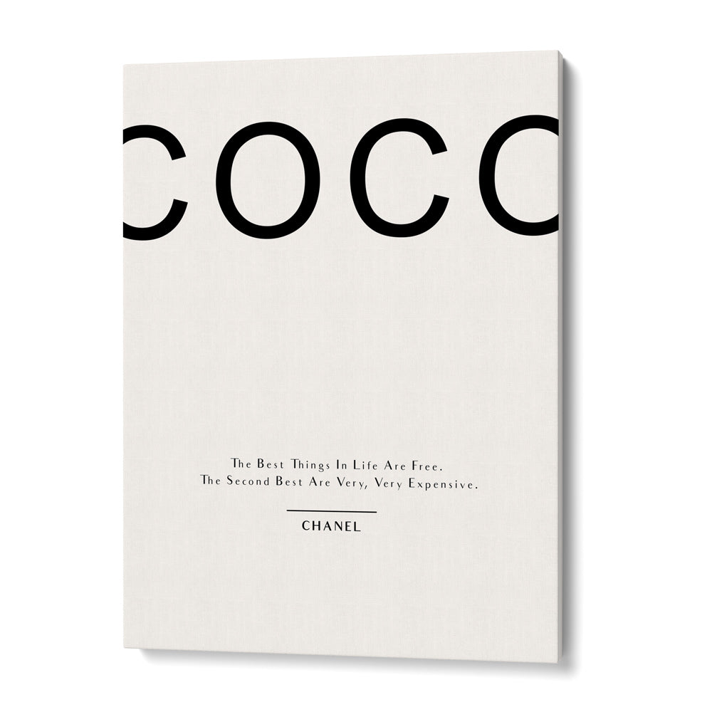 COCO Chanel Quote Wall Poster – Nook At You