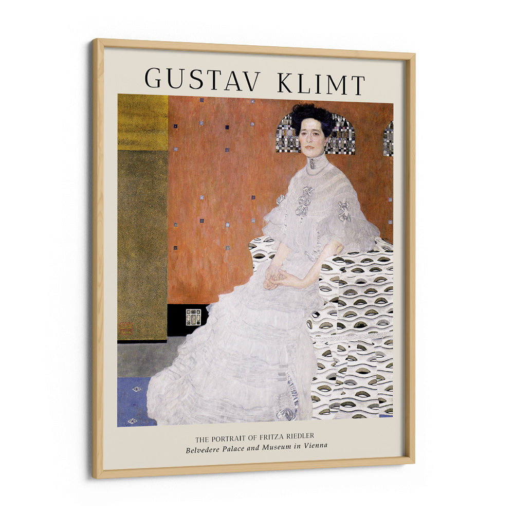 Gustav Klimt - The Portrait Of Fritza Riedler