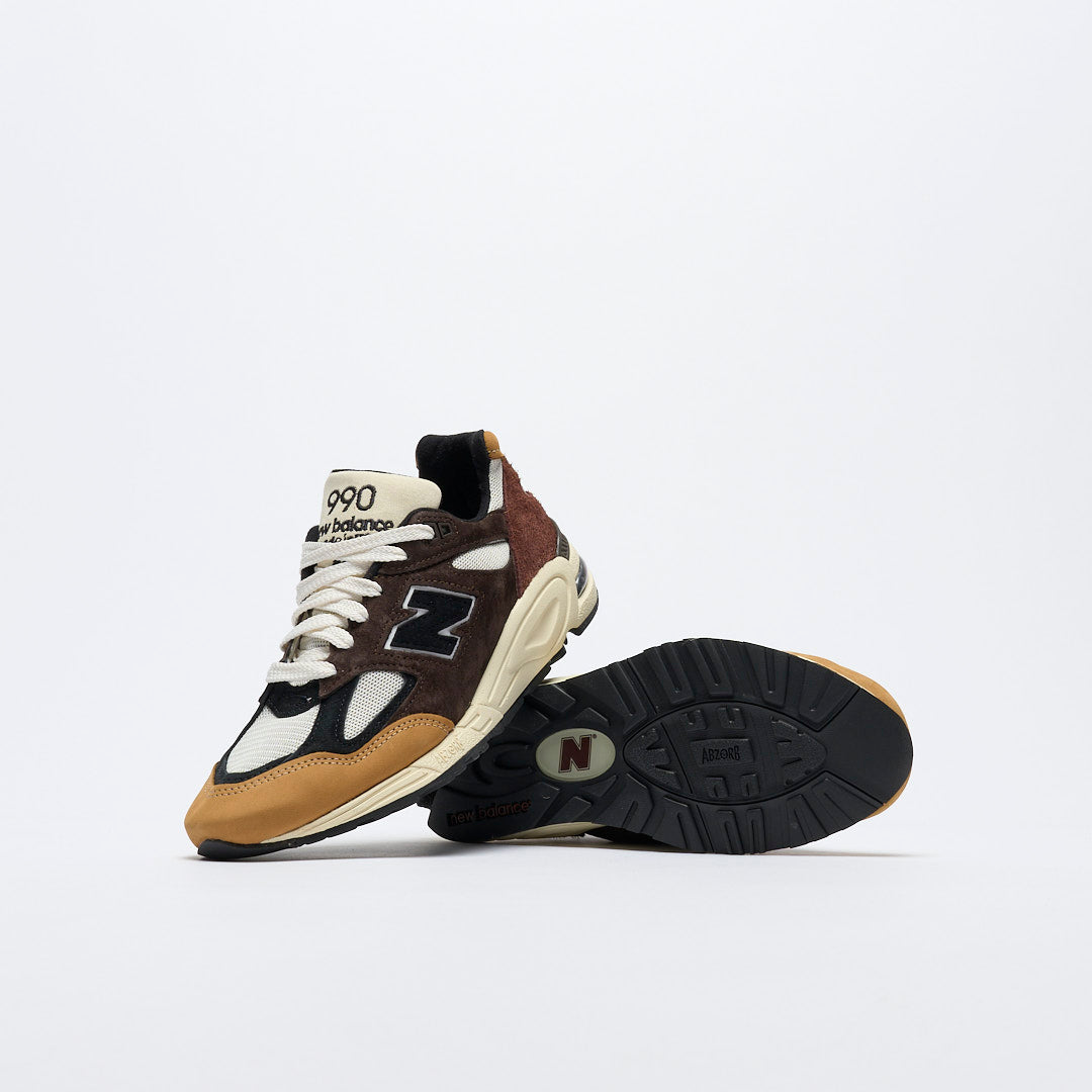 New Balance - M 990 V2 BB2 Made In USA (Brown/White) – MILK STORE