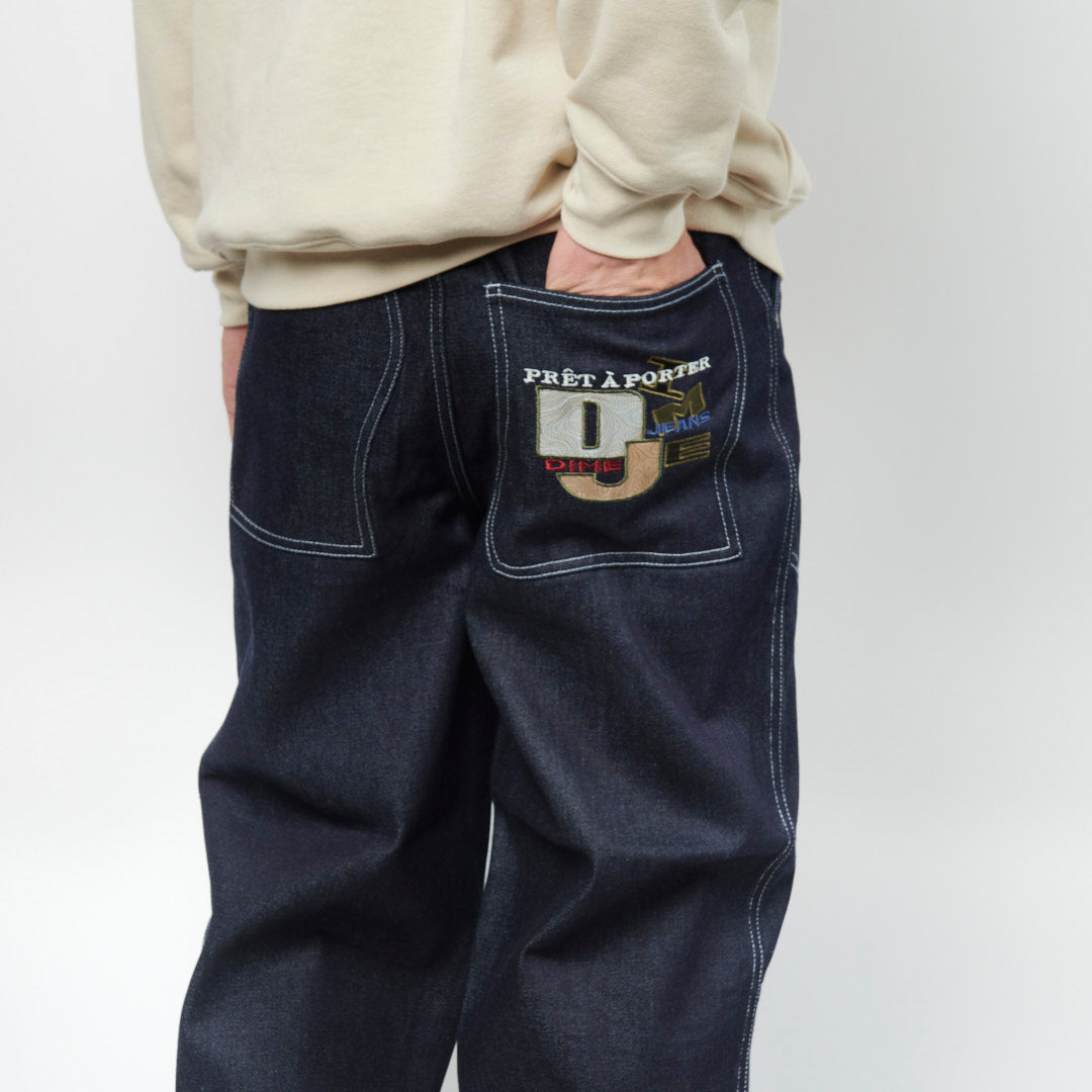 Dime Djco Denim Pants バギーデニム M インディゴ ダイム-