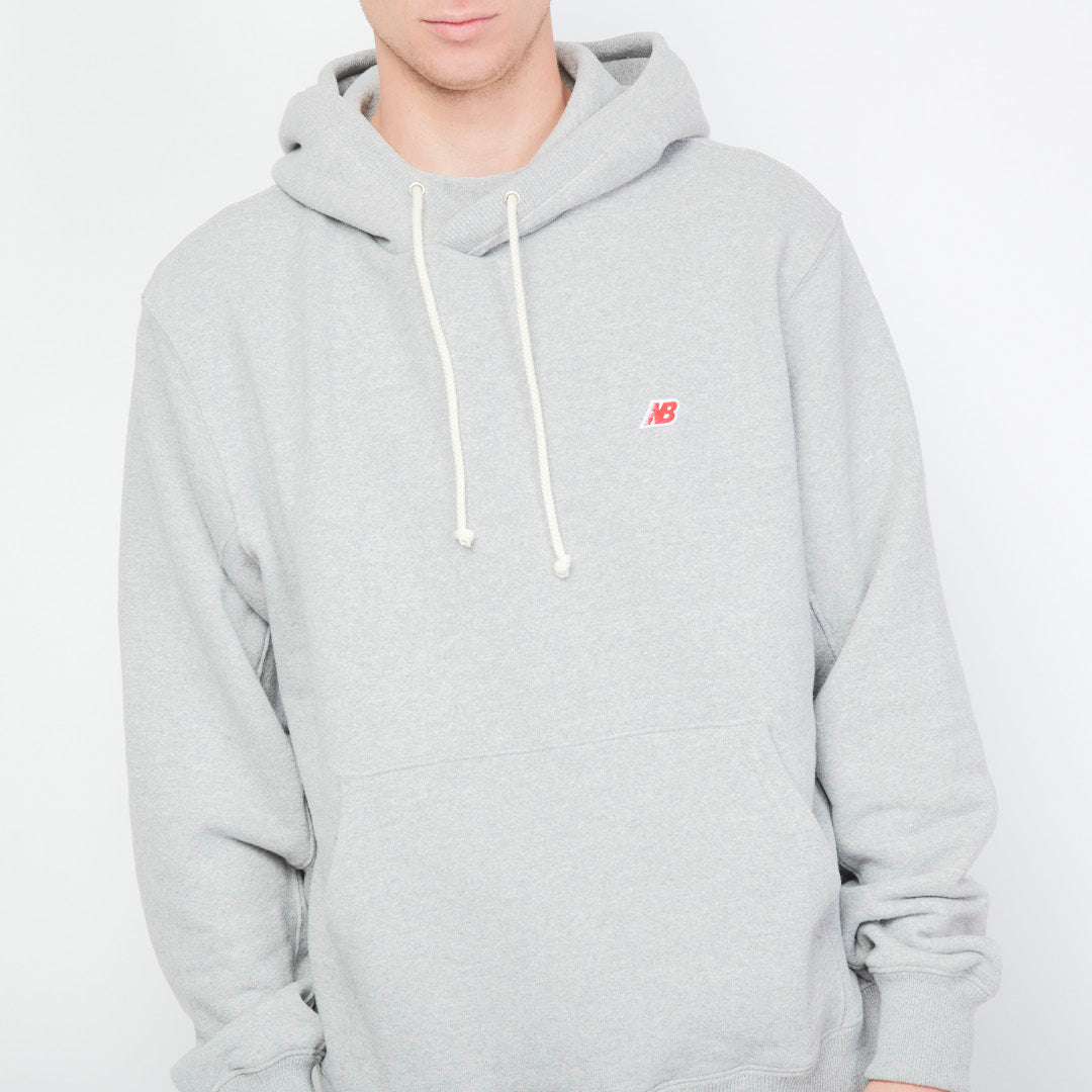 New Balance NB made in USA Hoodie (Athletic Gray)