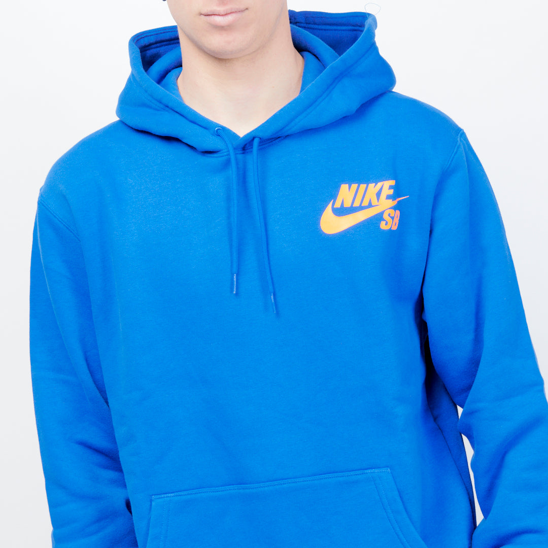 total orange nike hoodie