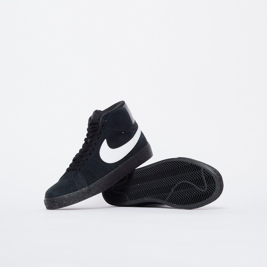 nike black and white blazers