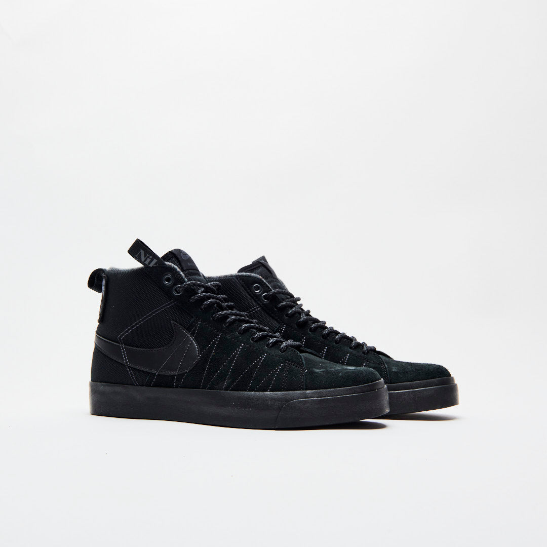 nike blazer all black