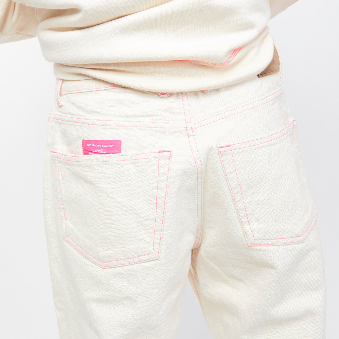 Pop Trading Company X Lex Pott - DRS Denim (Natural White)