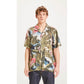 Hemd WAVE loose fit hawaii printed linen shirt von Knowledge