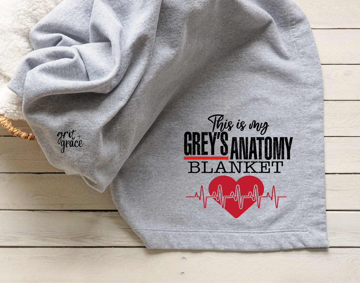 Grey’s Anatomy Blanket – Grit & Grace Transfers