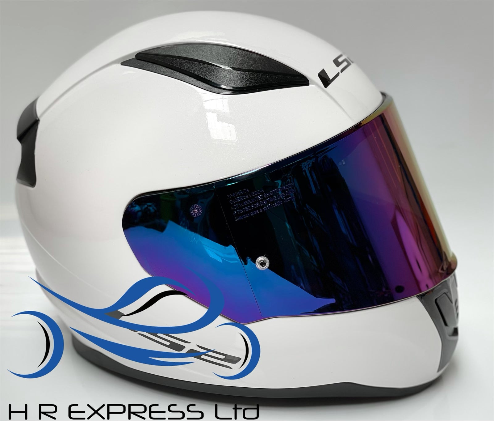 ls2 rapid helmet tinted visor