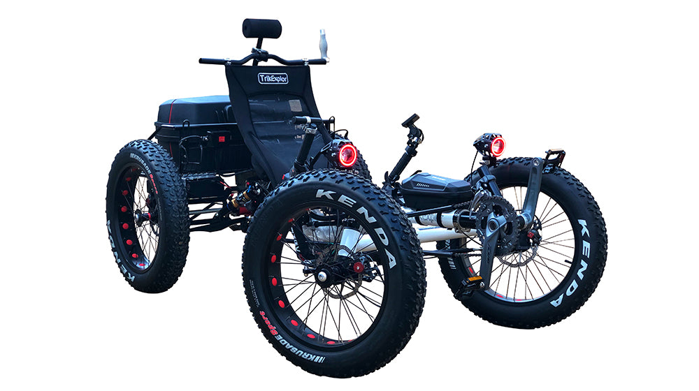 trikexplor 4x4 electric recumbent quad