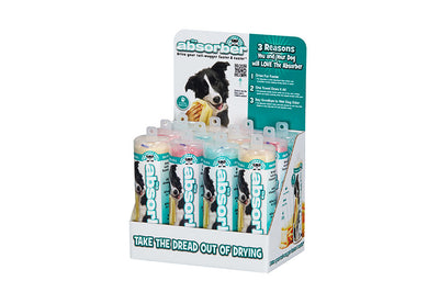 The Absorber, Dog Lover's Towel Counter Display - Dog Lover's Towel