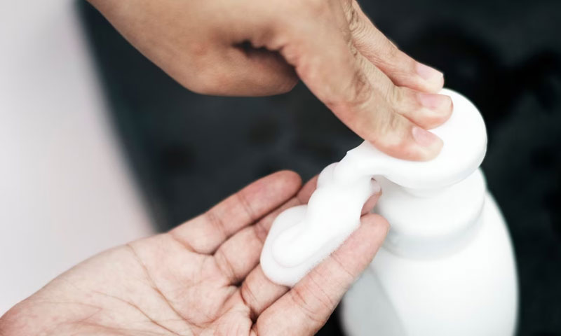  pumping foam soap