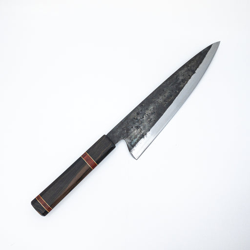 Nishida Iron Clad Shirogami 1 Kurouchi Gyuto 210mm – Sugi Cutlery