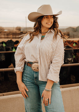 Striped Button Down